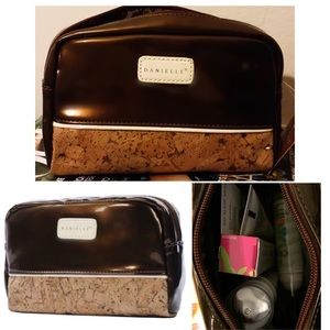 3-$10 NWT Cork Style Makeup Cosmetic Toiletry Travel Bag